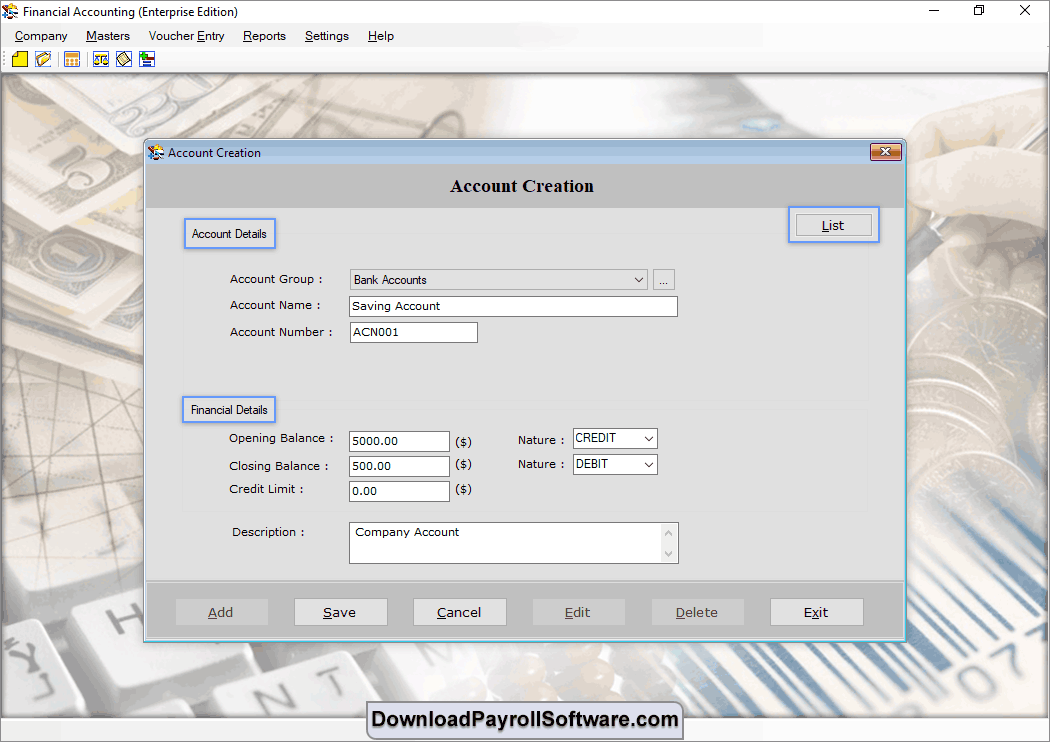 Account Creation