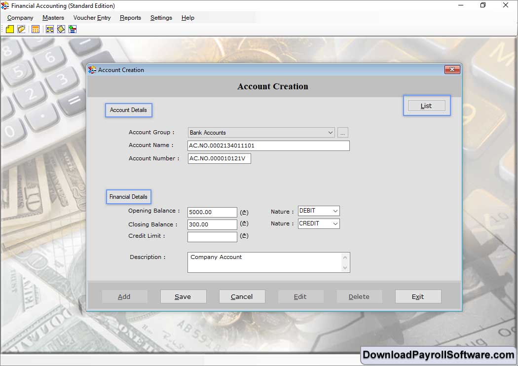 Account Creation