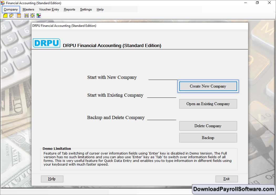 DRPU Financial Accounting (Standard Edition)